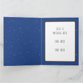 Shabbat Shalom Candles Gruß Karte (Innenseite)