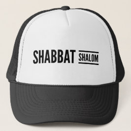 Shabbat Shalom Hebrew Roots Truckerkappe