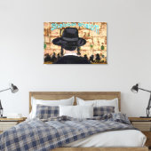 Shabbat Shalom in Jerusalem Leinwanddruck (Insitu (Schlafzimmer))