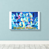 Shabbat Shalom Lekoulam Leinwanddruck (Insitu (Holzboden))