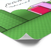 Shabbat Shalom Poster (Ecke)