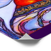 Shabbat Shalom Poster (Ecke)