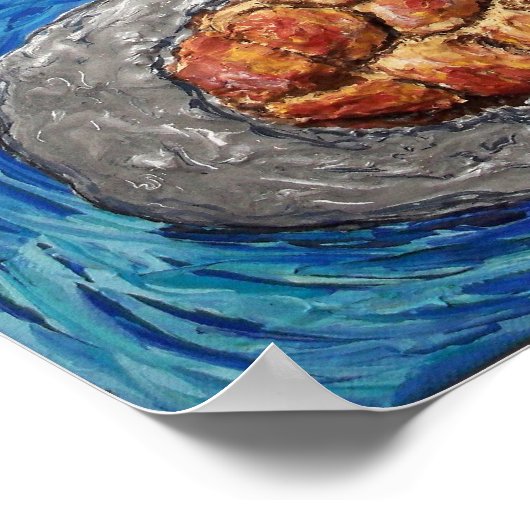 "Shabbat Shalom" Poster (Ecke)