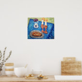 "Shabbat Shalom" Poster (Küche)