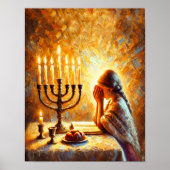 Shabbat Shalom Poster (Vorne)