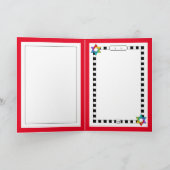 Shabbat Shalom Star Dove Grußkarte Karte (Innenseite)