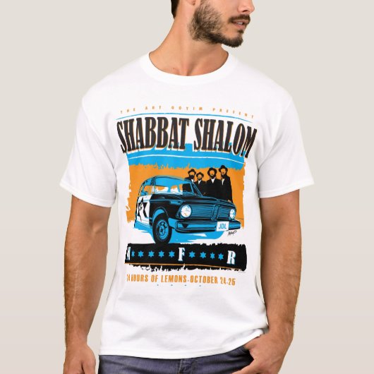Shabbat Shalom T - Shirt (Vorderseite)