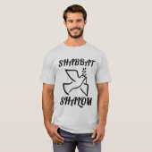 SHABBAT SHALOM T - SHIRT (Vorne ganz)