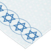 Shabbat Shalom Tischdecke (Schrägansicht)