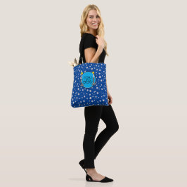 Shabbat Shalom Tote Bag Tasche