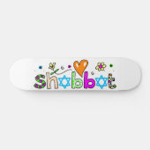 Shabbat Skateboard (Horizontal)