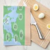 Shabbat Stew Geschirrtuch (Viertel Falte)