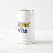 Shabbat Style Bierglas (Vorderseite Links)