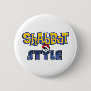 Shabbat Style Button