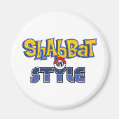 Shabbat Style Magnet (Vorne)