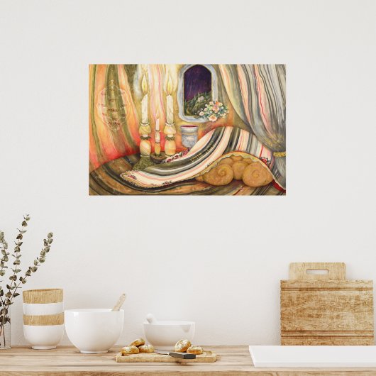 Shabbat Table Poster (Küche)