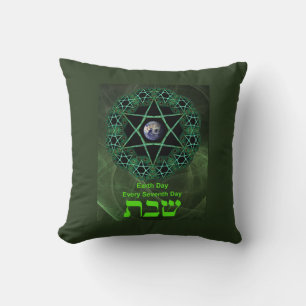 Shabbat - Tag der Erde Kissen