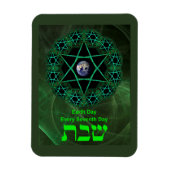 Shabbat - Tag der Erde Magnet (Vertikal)