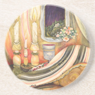 Shabbat Untersetzer