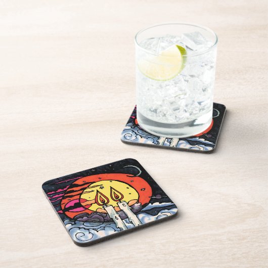 Shabbat Untersetzer (Rechte Seite)