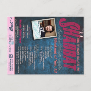 Shabbaton Postcard Postkarte