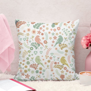 Shabby Birds & Branchen Kissen
