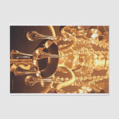 Shabby Chandelier Bling 1-Gold Seidenpapier (Vorderseite)