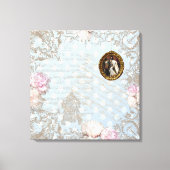 Shabby Chic 2 - Ausgepackte Leinwand (Vorderseite)