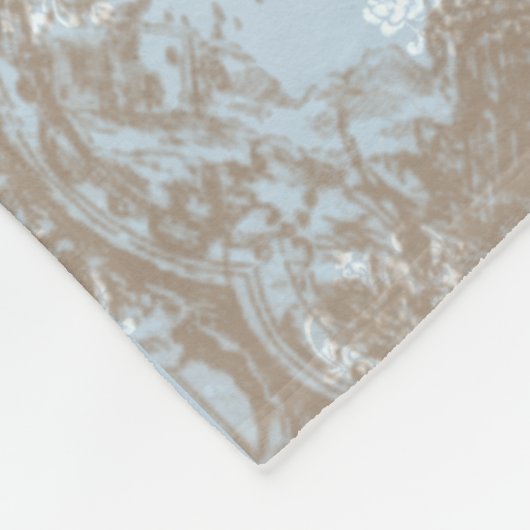 SHABBY CHIC 2 FLEECEDECKE (Ecke)