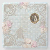 SHABBY CHIC 2 STEINUNTERSETZER (Vorderseite)