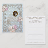 Shabby Chic 2 - Visitenkarte (Vorne/Hinten)