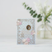 Shabby Chic 2 - Visitenkarte (Stehend Vorderseite)