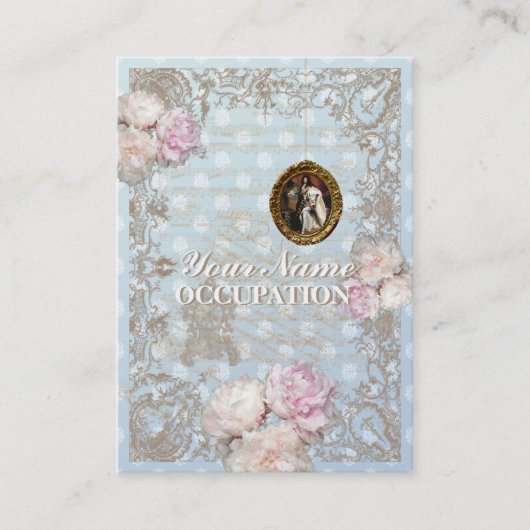 Shabby Chic 2 - Visitenkarte (Vorderseite)