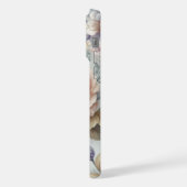 Shabby Chic Antike Rose iPhone Hülle (Linke Seite)