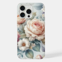 Shabby Chic Antike Rose iPhone 15 Pro Max Hülle