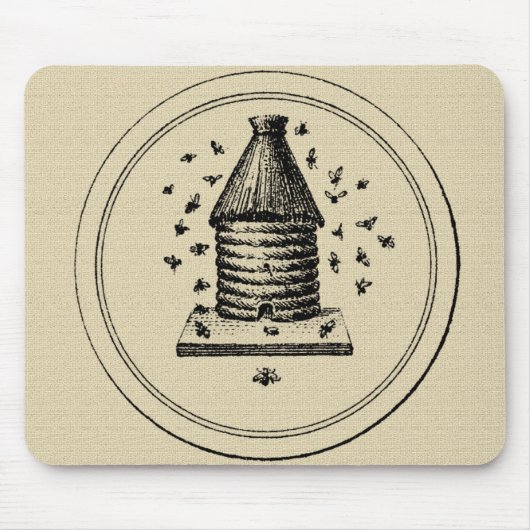 Shabby Chic-Art-Mausunterlage Mousepad (Vorne)