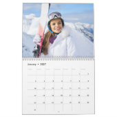 Shabby Chic aus blau-rosa Holz Foto Kalender (Jan 2027)