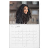 Shabby Chic aus blau-rosa Holz Foto Kalender (Feb 2026)