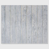 Shabby Chic aus verwittertem Holz Geschenkpapier (Flach)