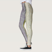 Shabby Chic aus verwittertem Holz Leggings (Links)