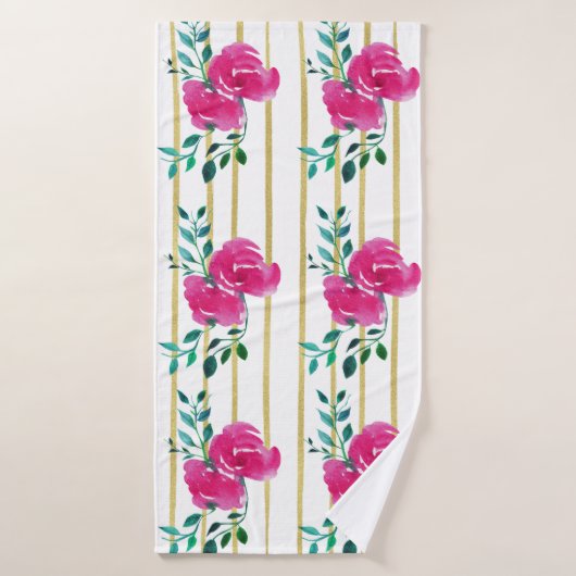 Shabby Chic Badehandtuch (Badehandtuch)