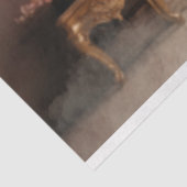 Shabby Chic Ballerina Portrait & Blumendekoupage Seidenpapier (Ausschnitt)