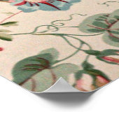 Shabby Chic behalte Ruhe und setzt fort Poster (Ecke)