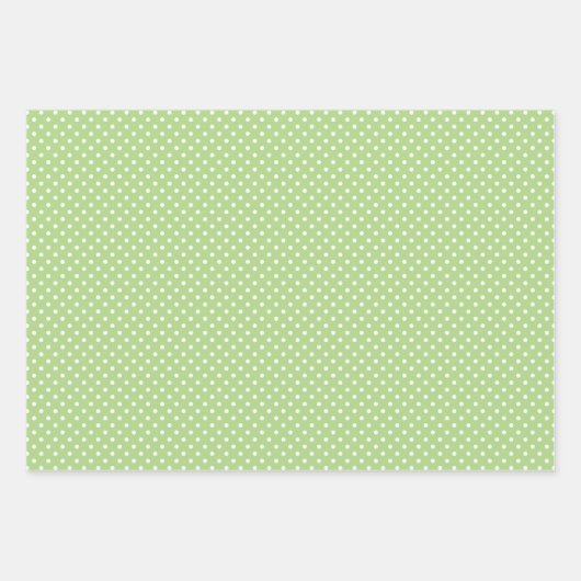 Shabby Chic Blau rosa, grüne Streifen Muster Geschenkpapier Set (Vorderseite)