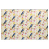 Shabby Chic-blaues Vogel-Gewebe Stoff (Fat Quarter (45,7 x 55,9 cm))
