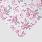 Shabby Chic, Blumenmuster, rosa, blassfarbene Rose Seidenpapier (Ausschnitt)