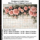 Shabby Chic Climbing Pink Roses FD8R Decoupage Seidenpapier