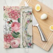 Shabby chic collage,country victorian,decoupage, b geschirrtuch (Viertel Falte)