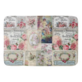 Shabby chic collage,country victorian,decoupage,mo badematte (Vorderseite)