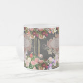 Shabby chic collage, French chic,country rustic,fl Mattglastasse (Vorderseite Links)